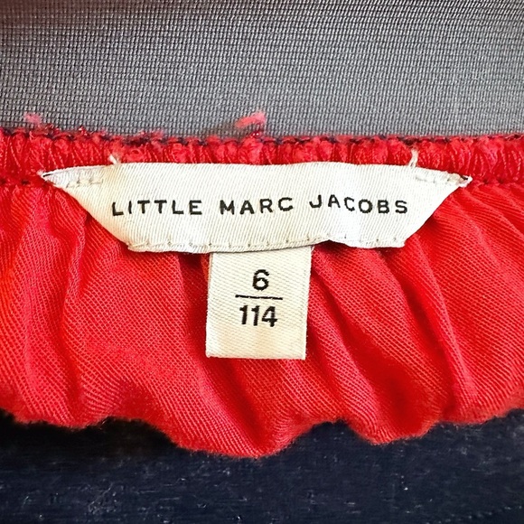 Little Marc Jacobs | Pleated Metallic Skirt (6) - Picture 6 of 8